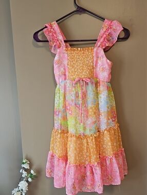 Beautiful Jona Michelle Girls Tiered Dress